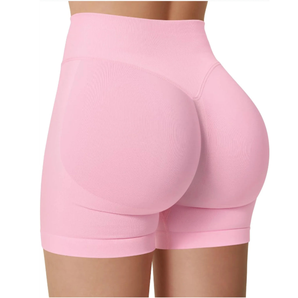 High-Waist Yoga Shorts