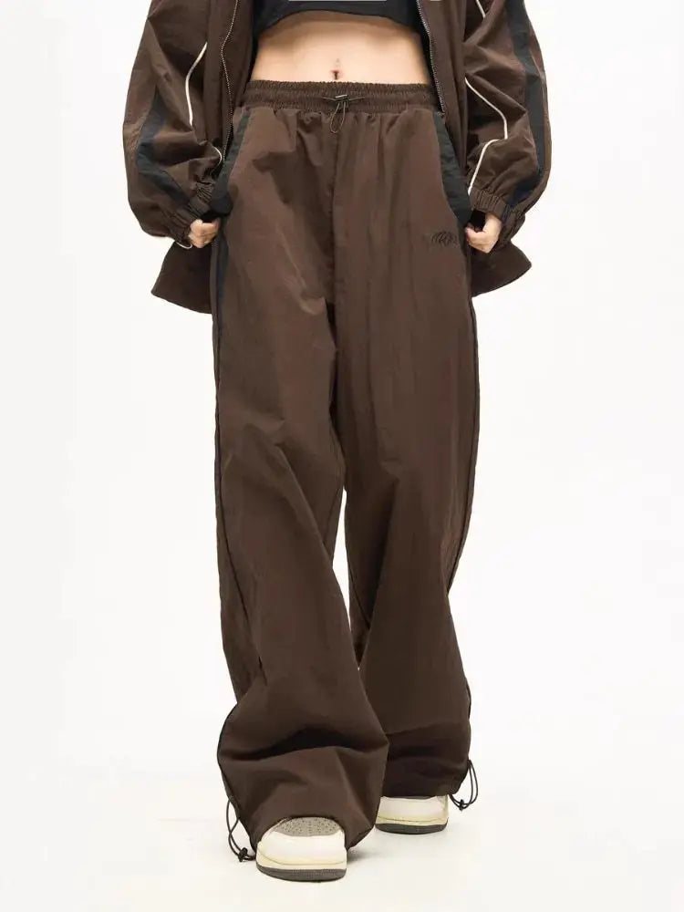 Vintage Wide-Leg Cargo Pants