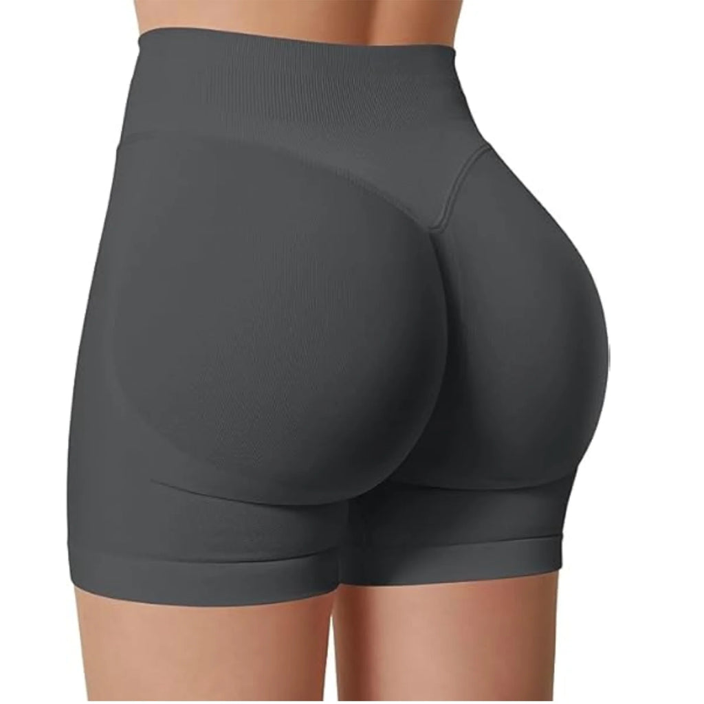 High-Waist Yoga Shorts