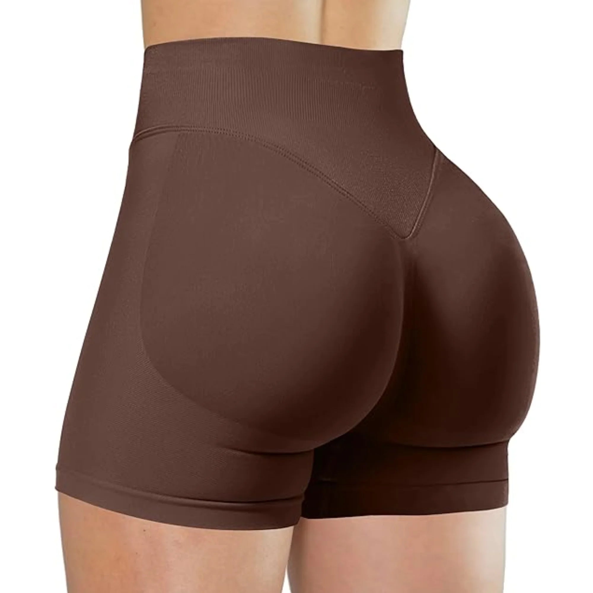 High-Waist Yoga Shorts