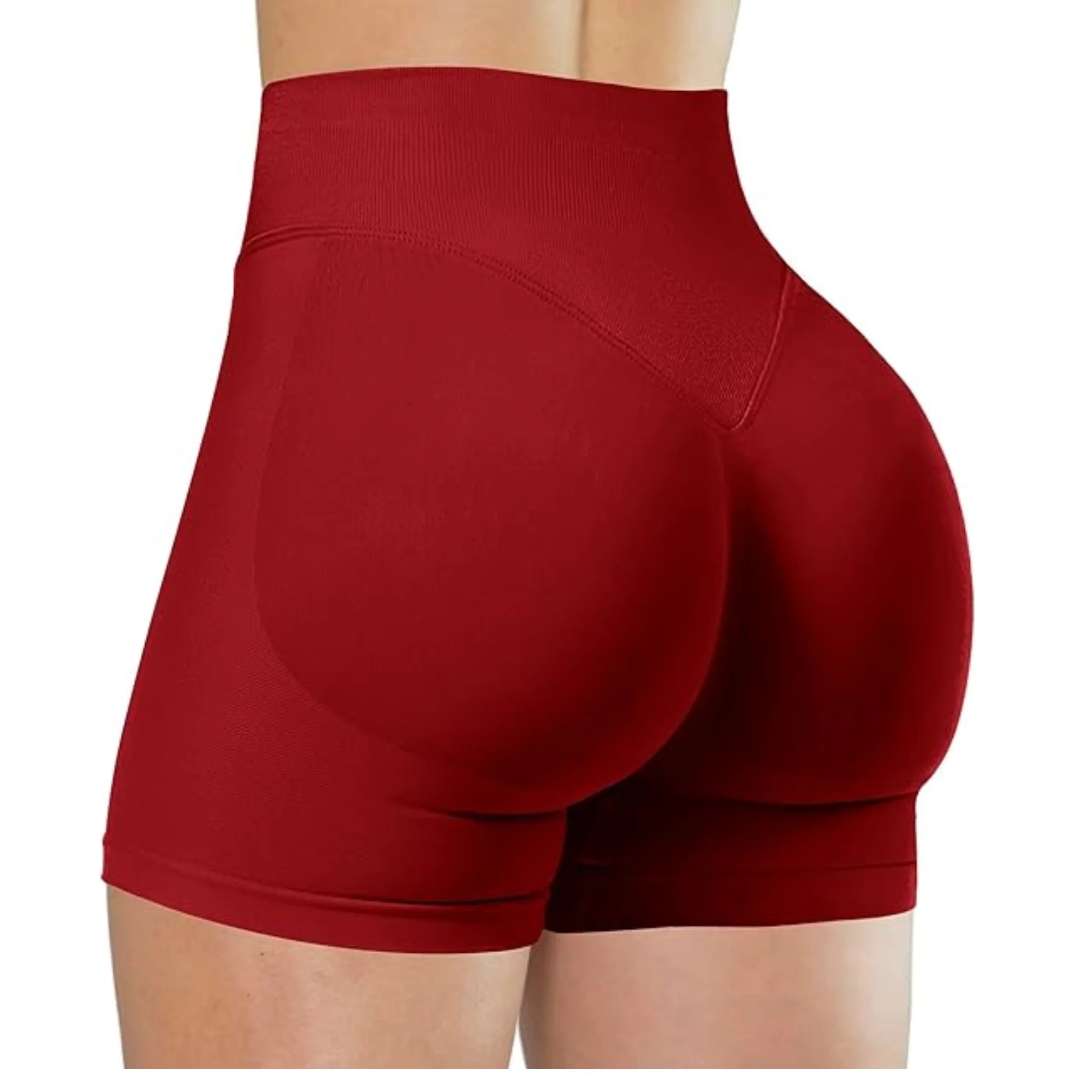 High-Waist Yoga Shorts