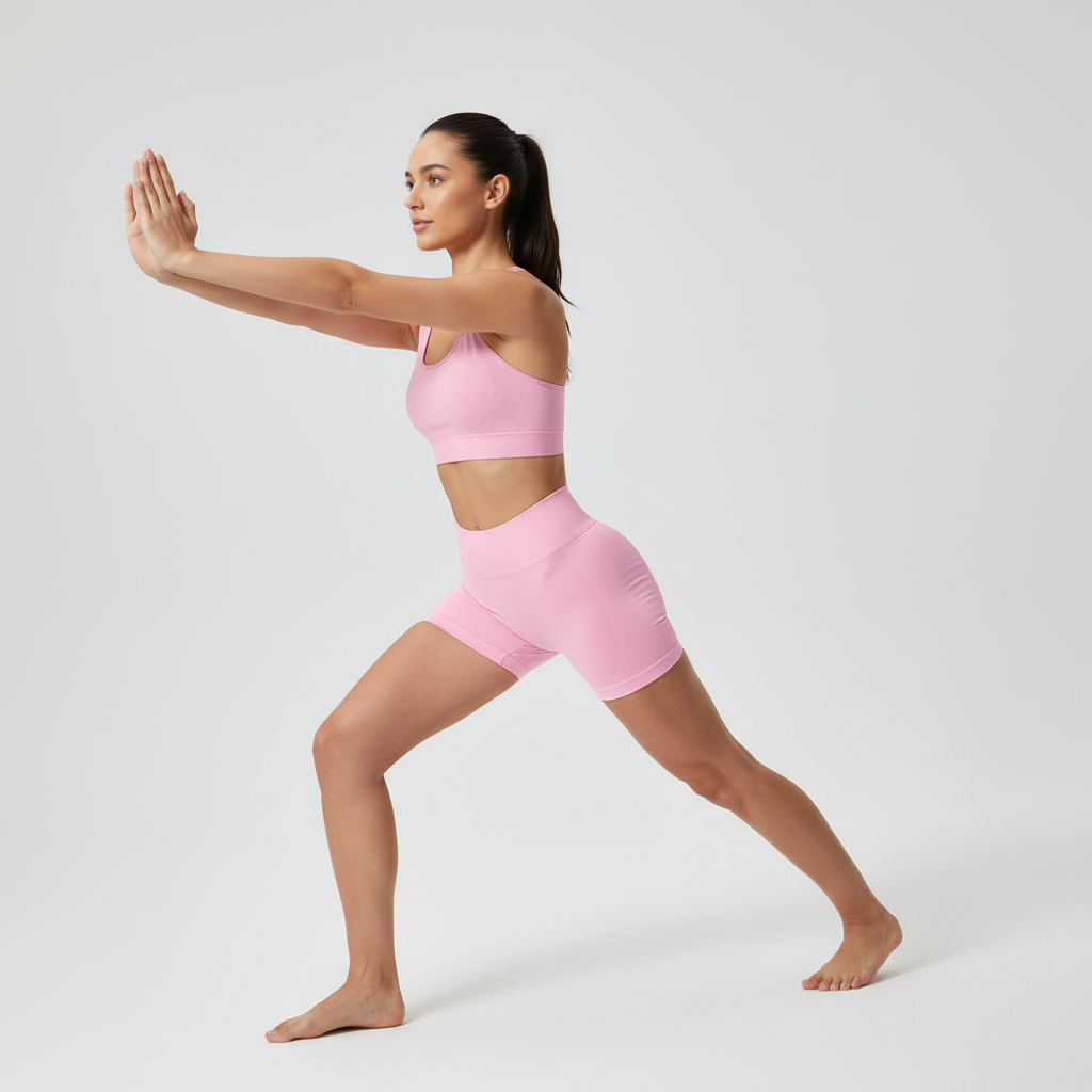 High-Waist Yoga Shorts