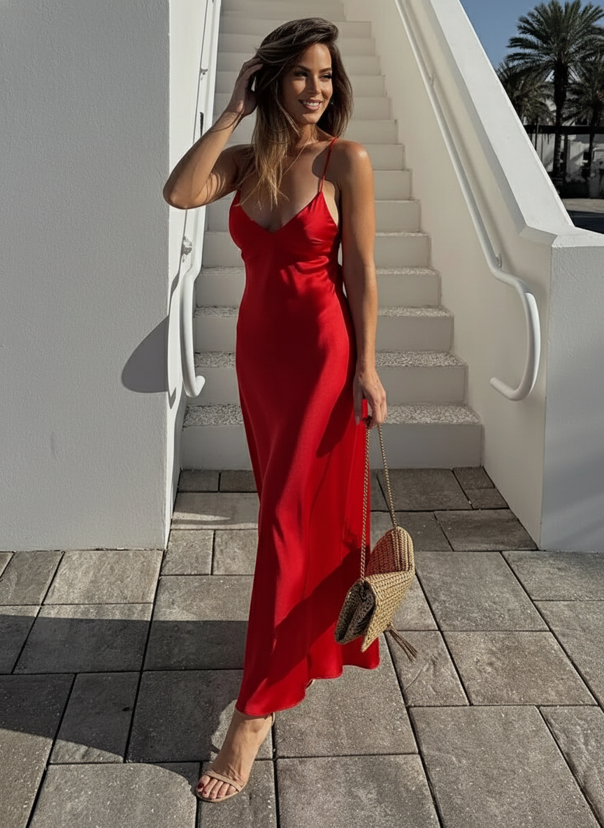 Backless Maxi Dress