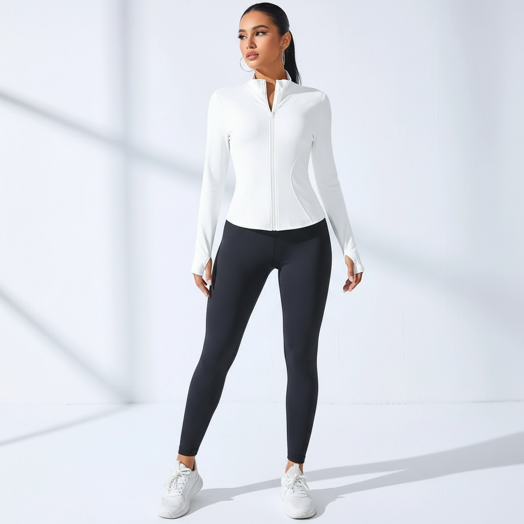 Zip-Up Yoga Jacket