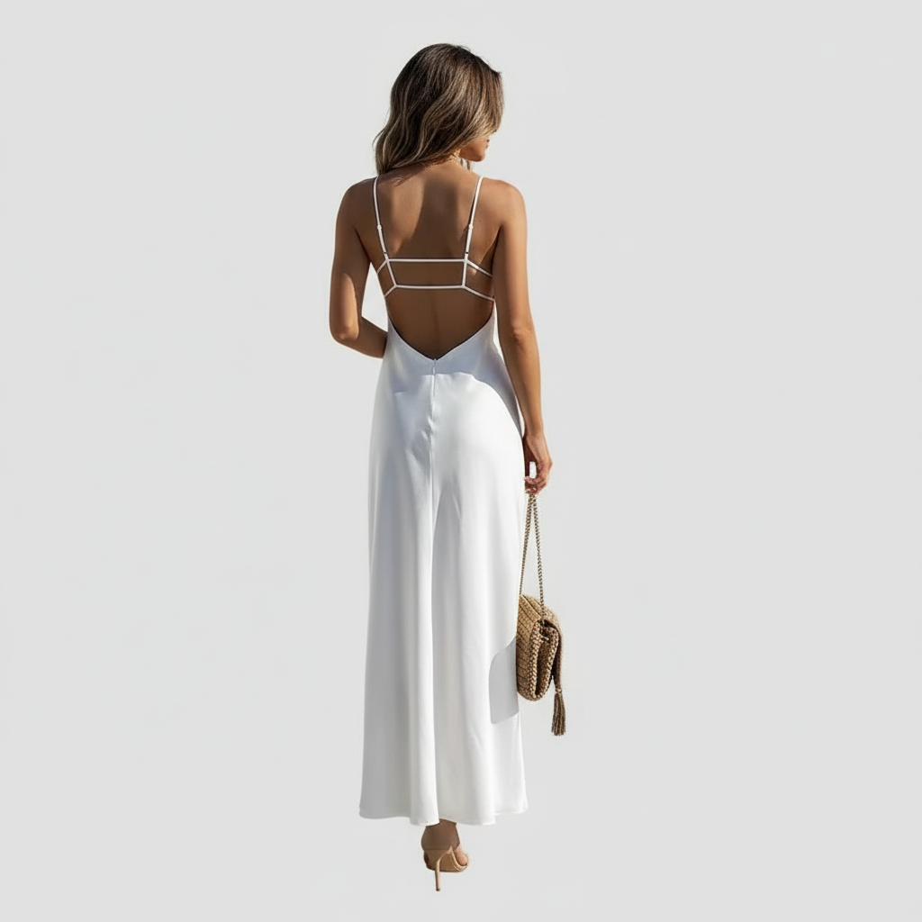 Backless Maxi Dress